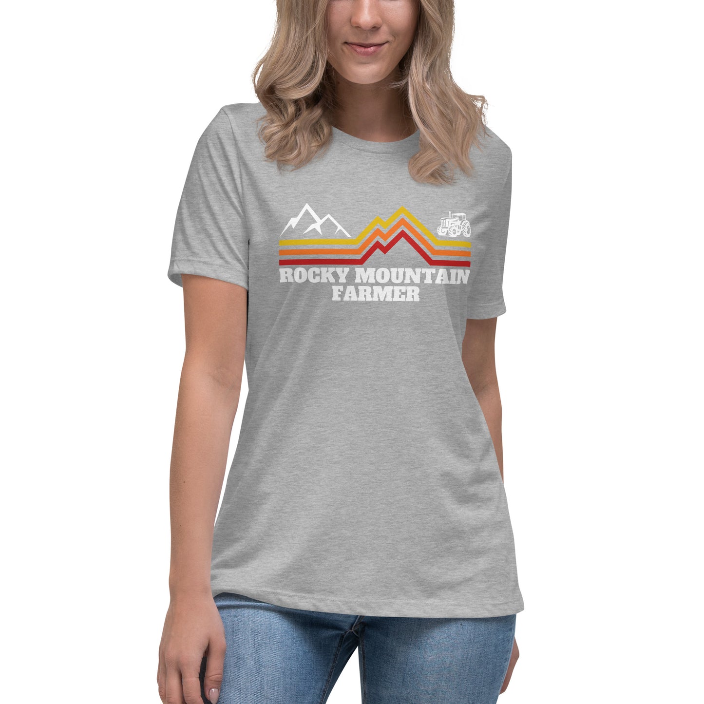 Rocky Mountain Farmer Womens T-shirt