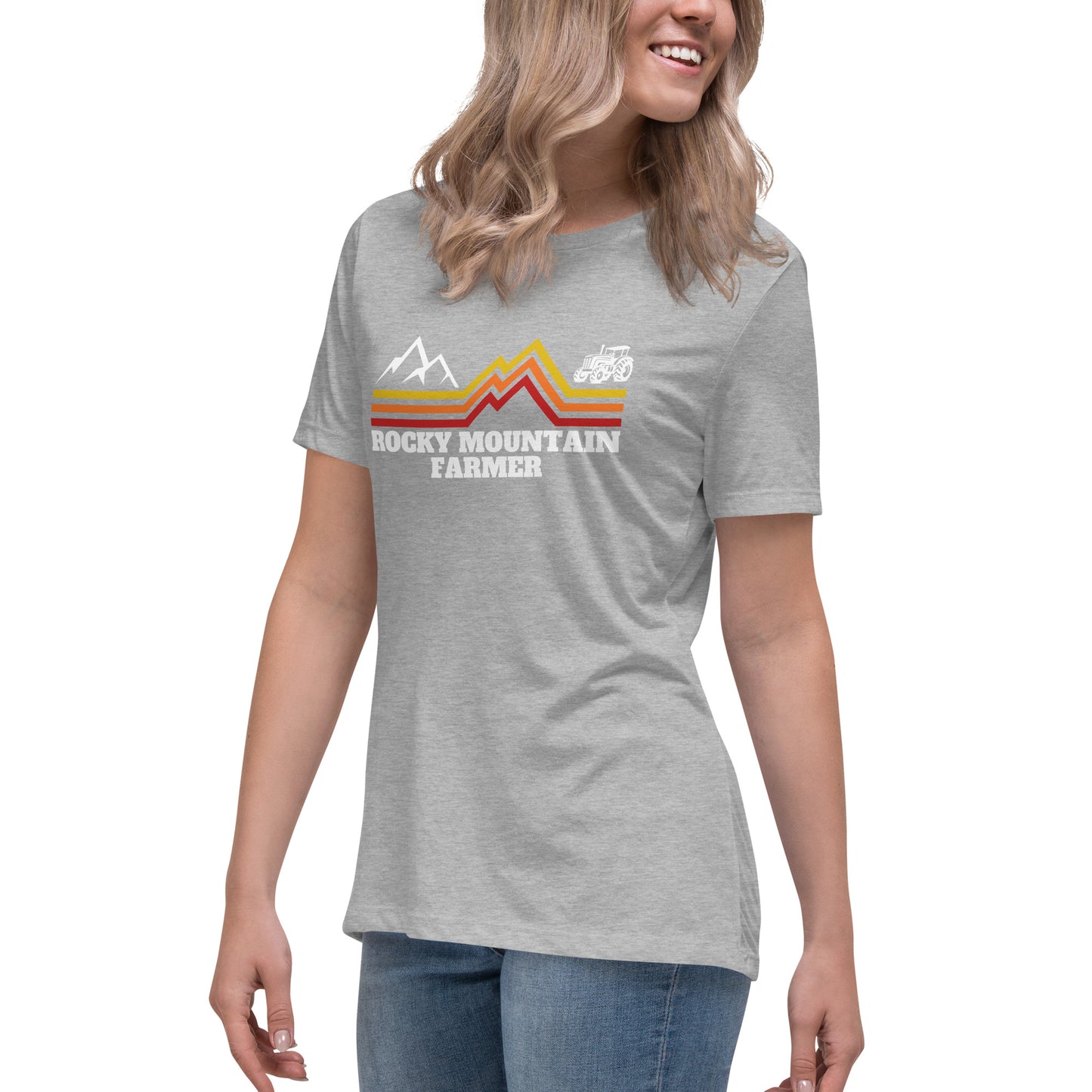 Rocky Mountain Farmer Womens T-shirt