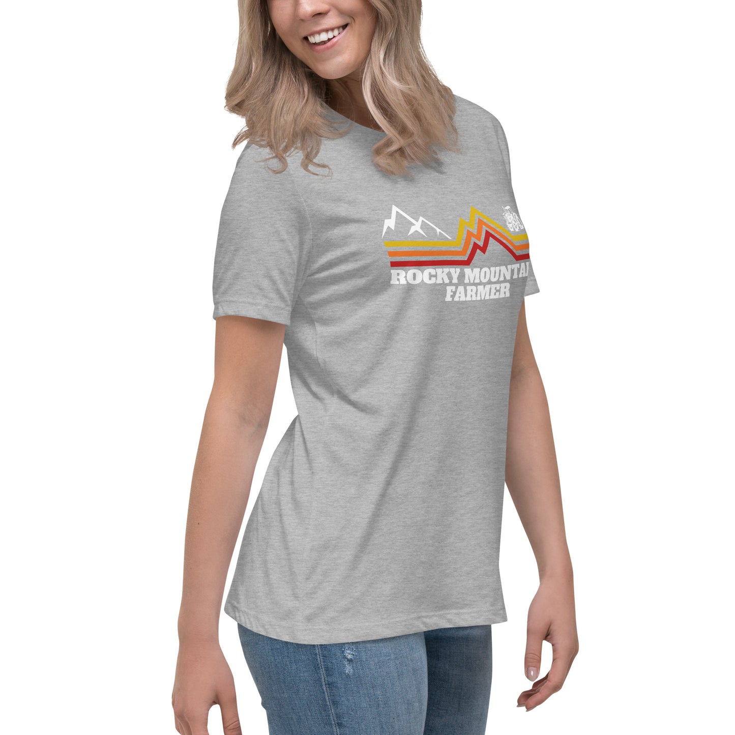 Rocky Mountain Farmer Womens T-shirt