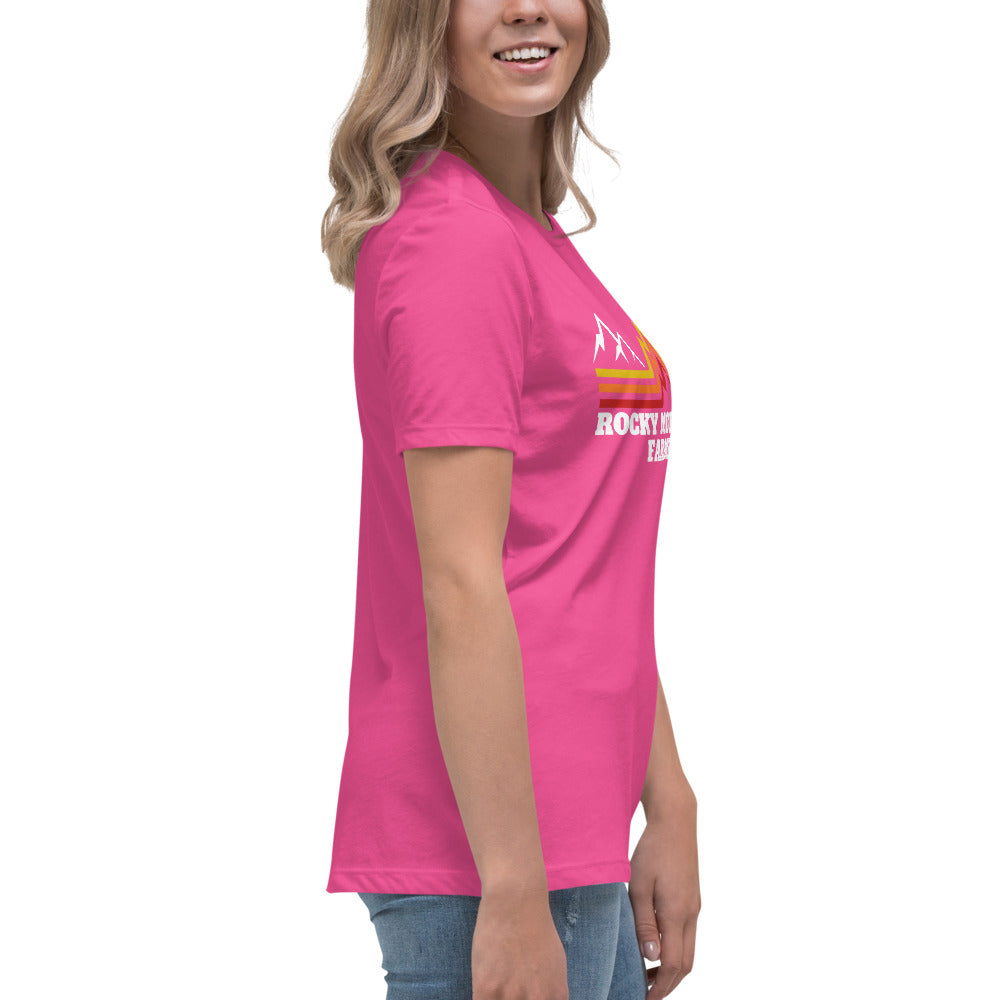 Rocky Mountain Farmer Womens T-shirt