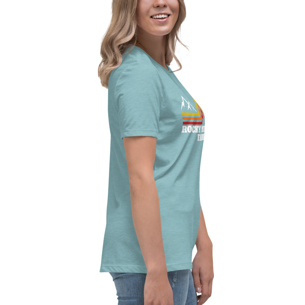 Rocky Mountain Farmer Womens T-shirt