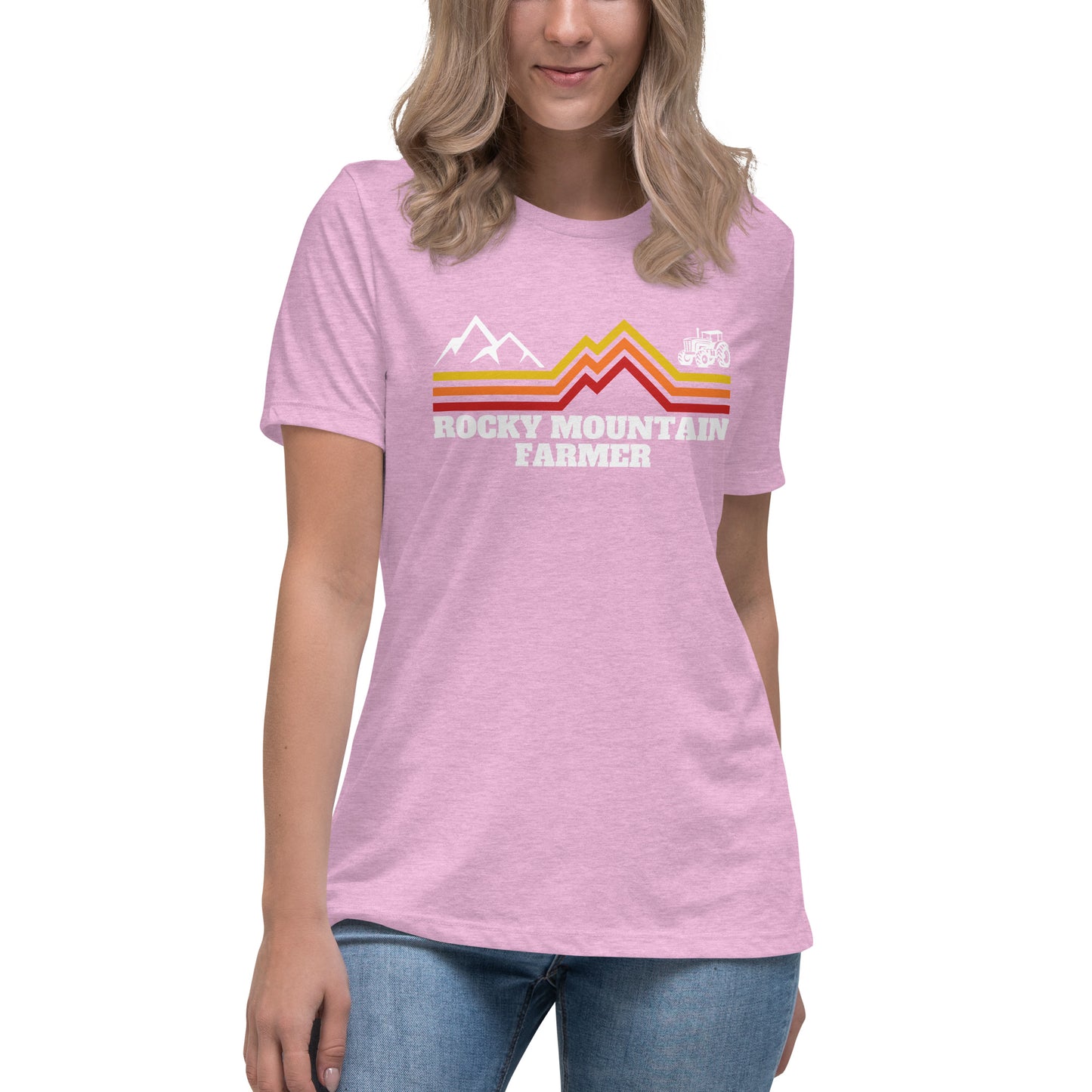 Rocky Mountain Farmer Womens T-shirt