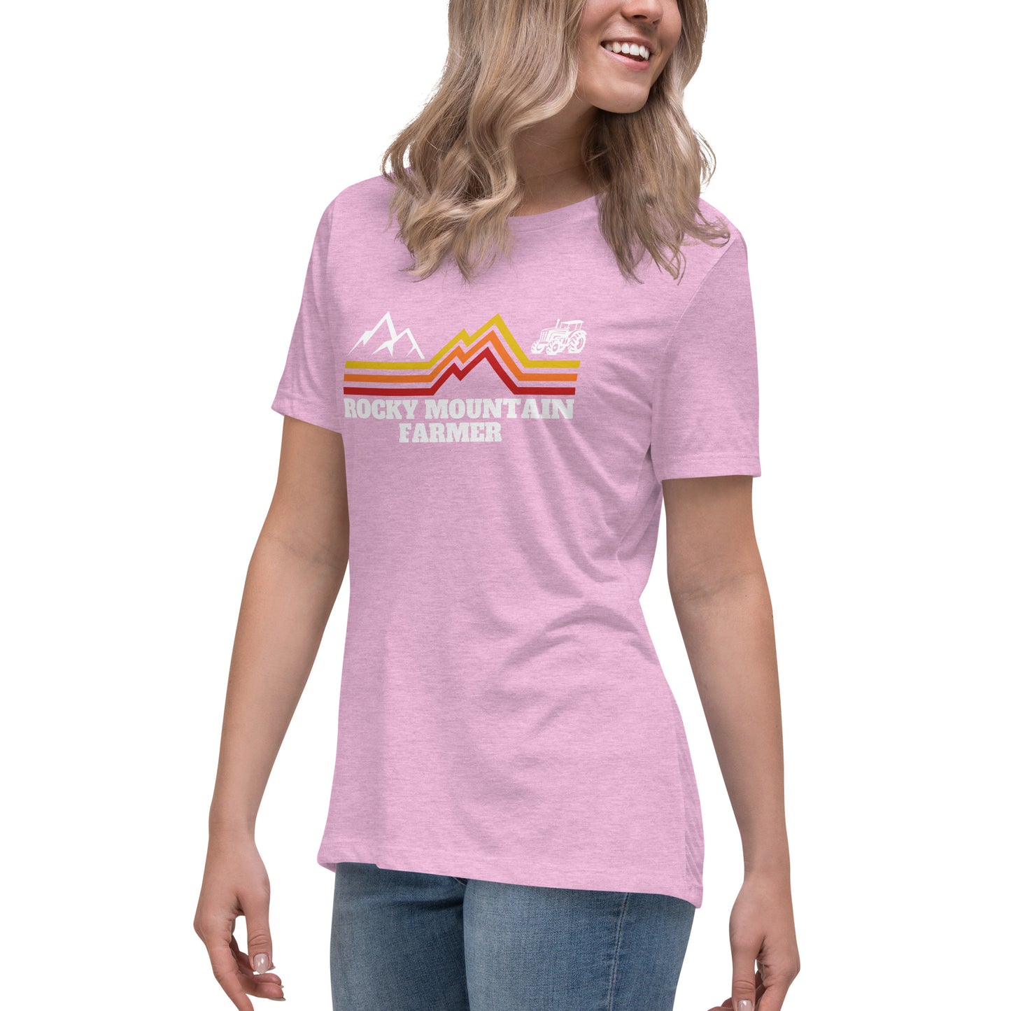 Rocky Mountain Farmer Womens T-shirt