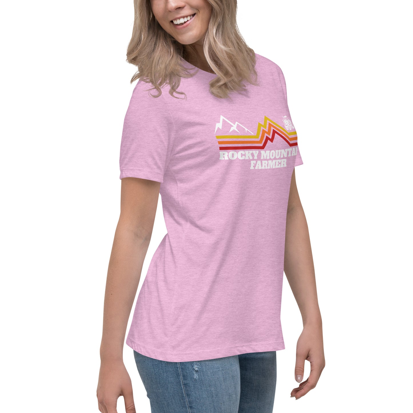 Rocky Mountain Farmer Womens T-shirt