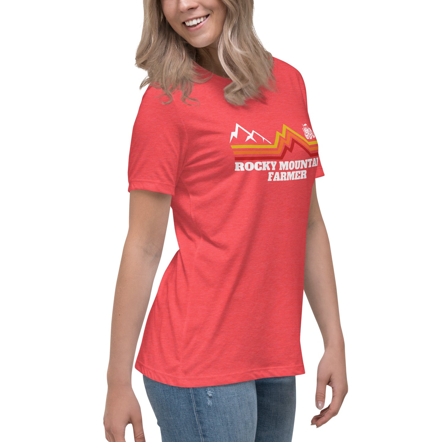 Rocky Mountain Farmer Womens T-shirt