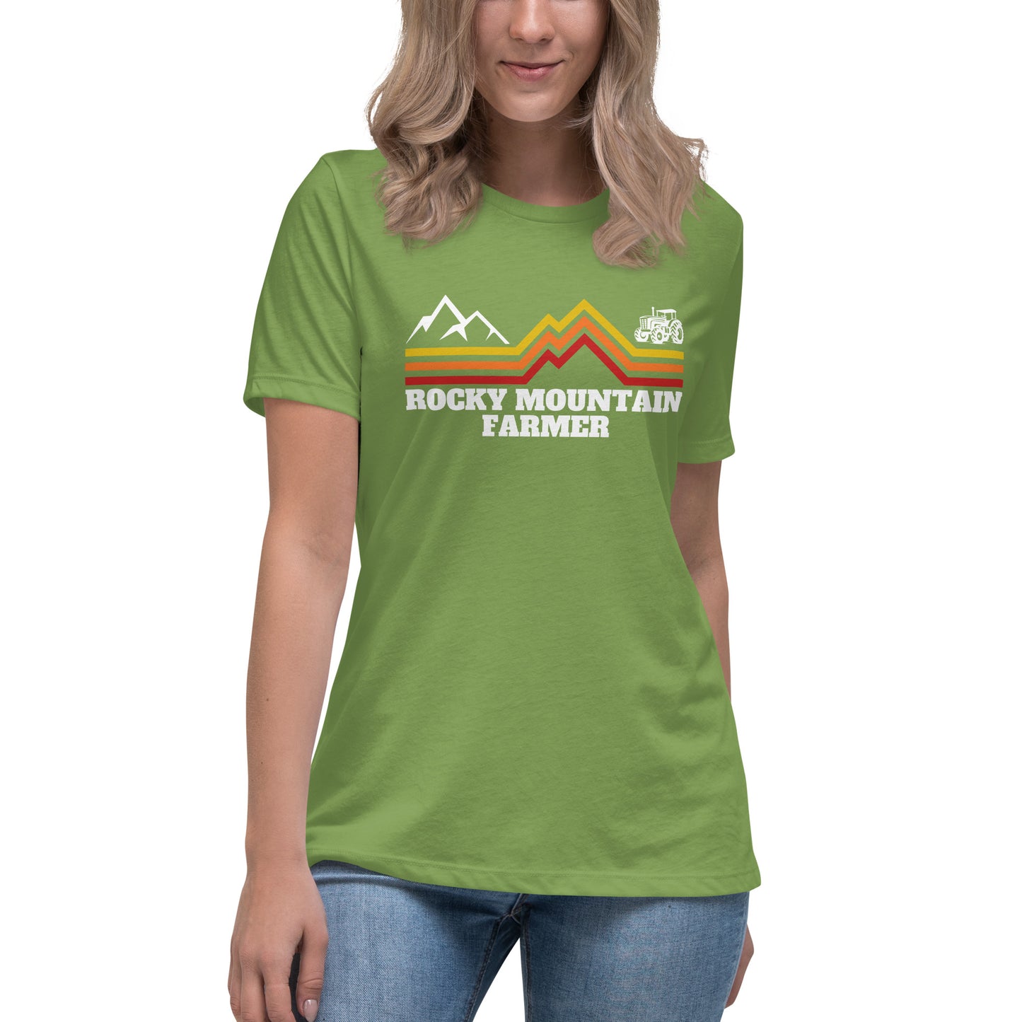 Rocky Mountain Farmer Womens T-shirt