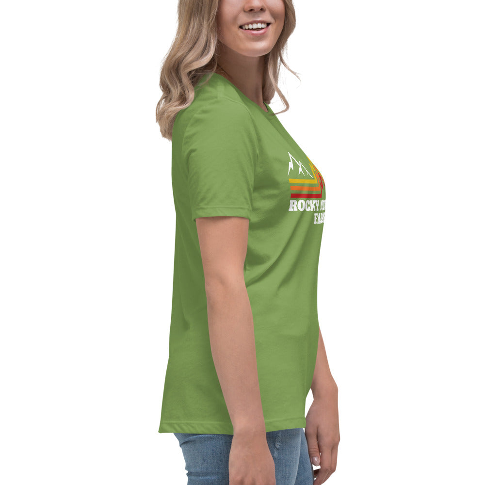 Rocky Mountain Farmer Womens T-shirt