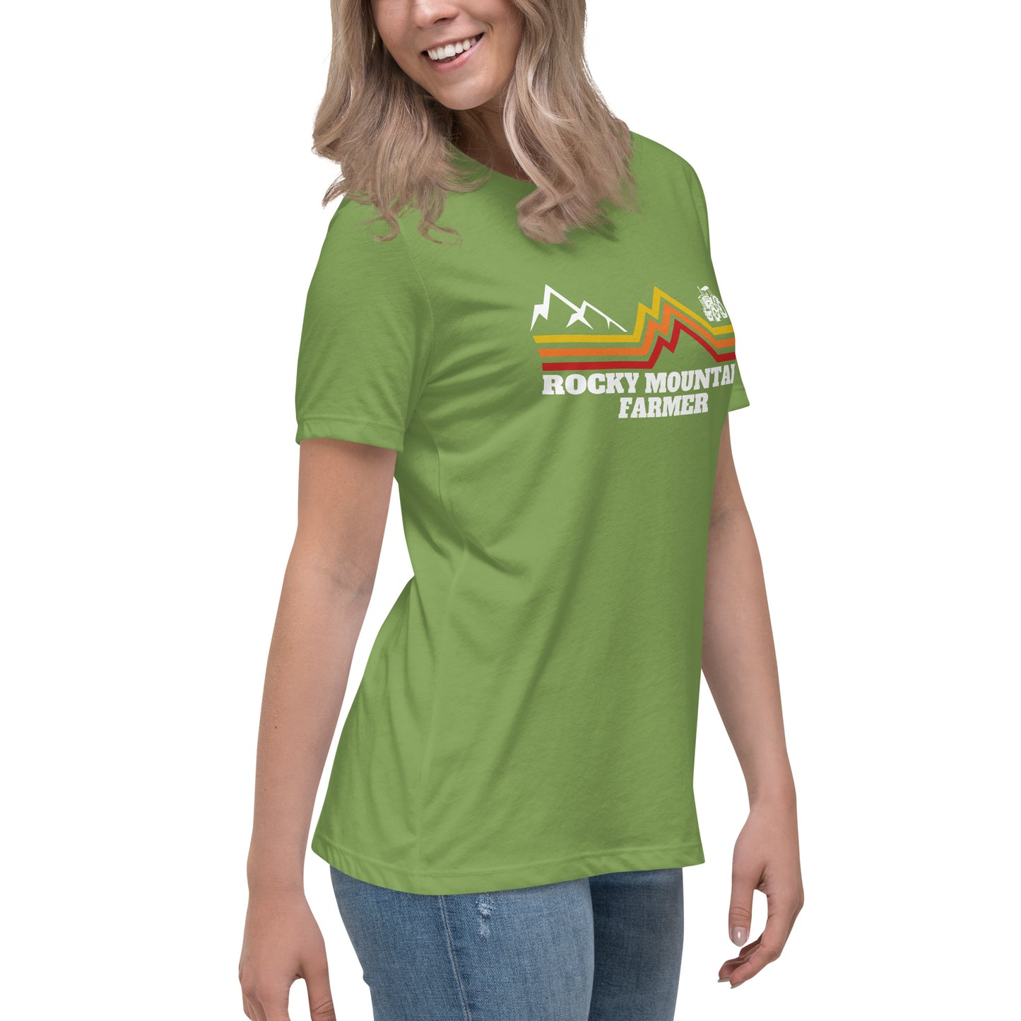 Rocky Mountain Farmer Womens T-shirt