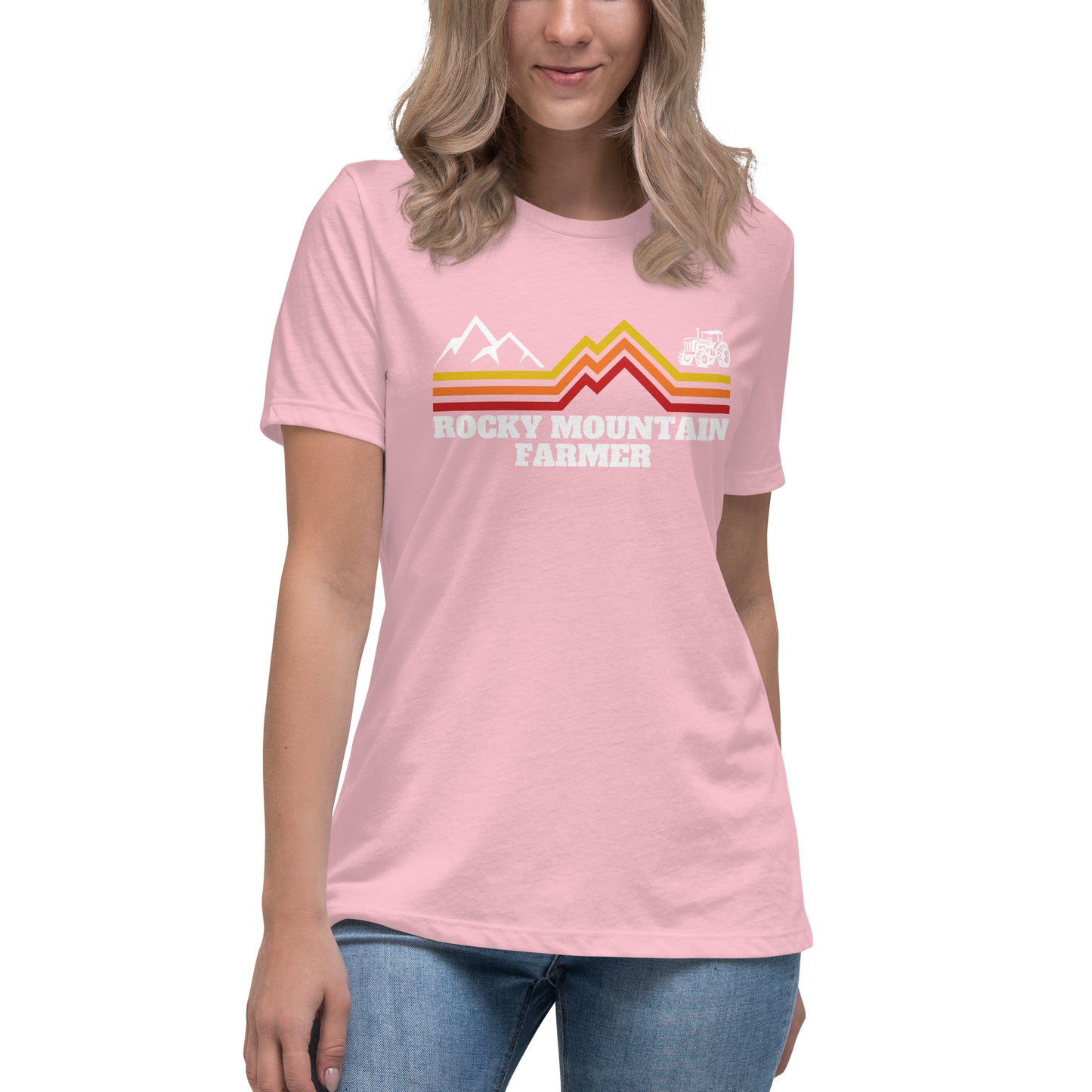 Rocky Mountain Farmer Womens T-shirt