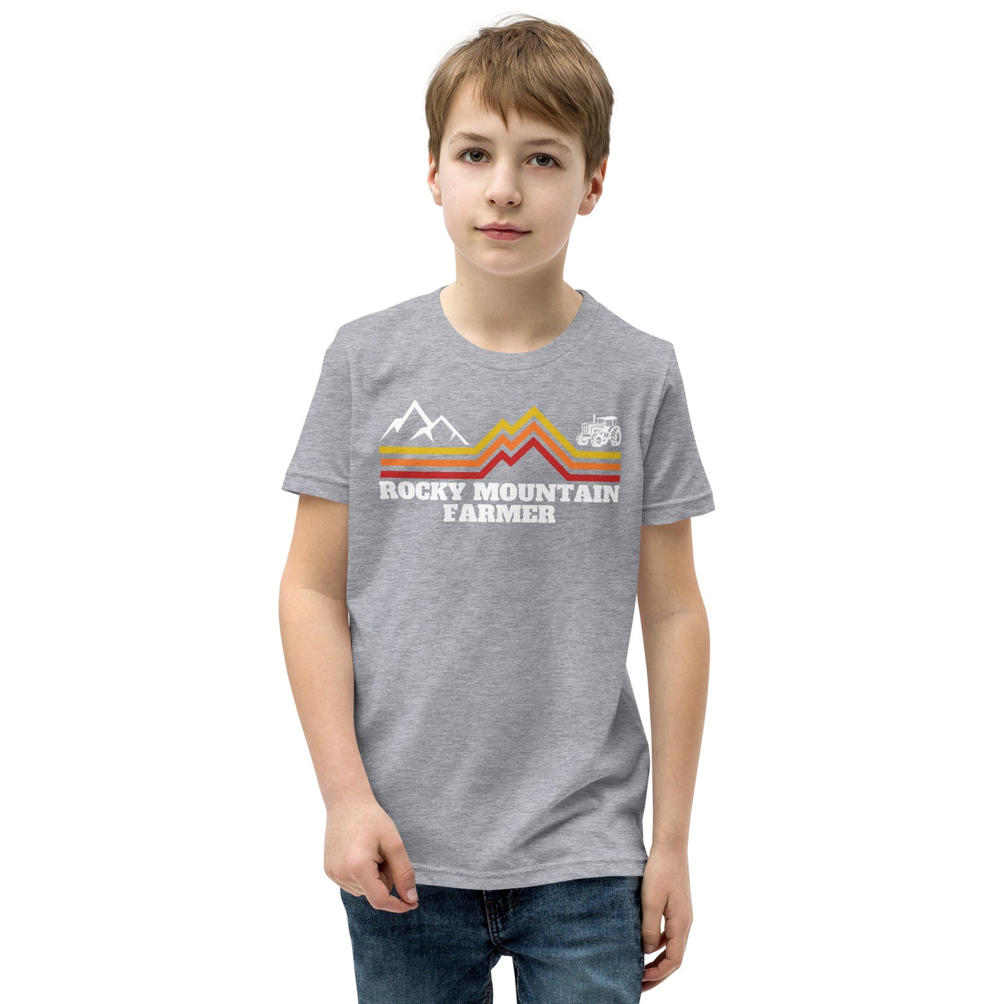 Rocky Mountain Farmer Youth T-shirt