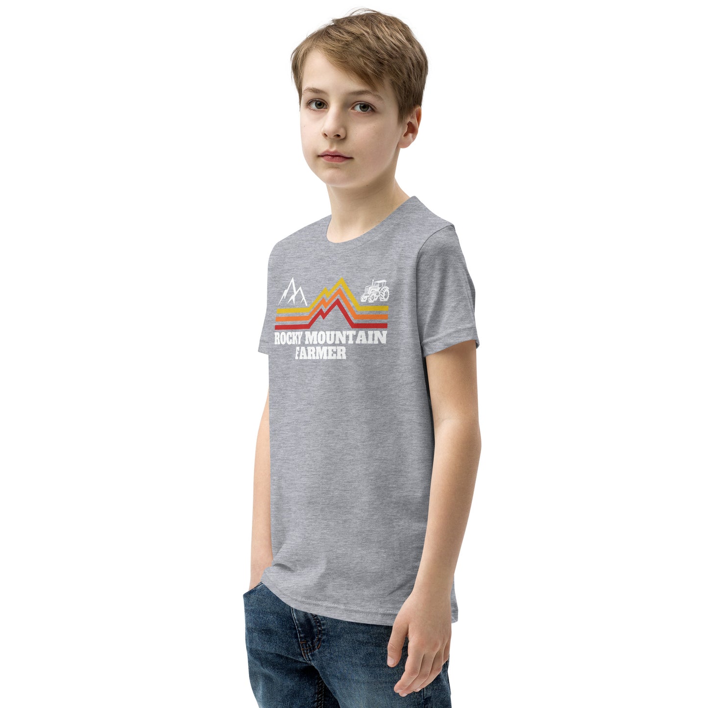 Rocky Mountain Farmer Youth T-shirt