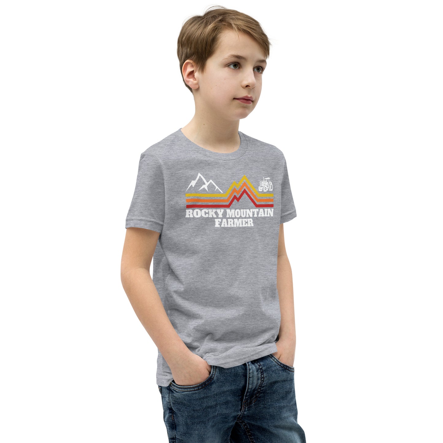 Rocky Mountain Farmer Youth T-shirt