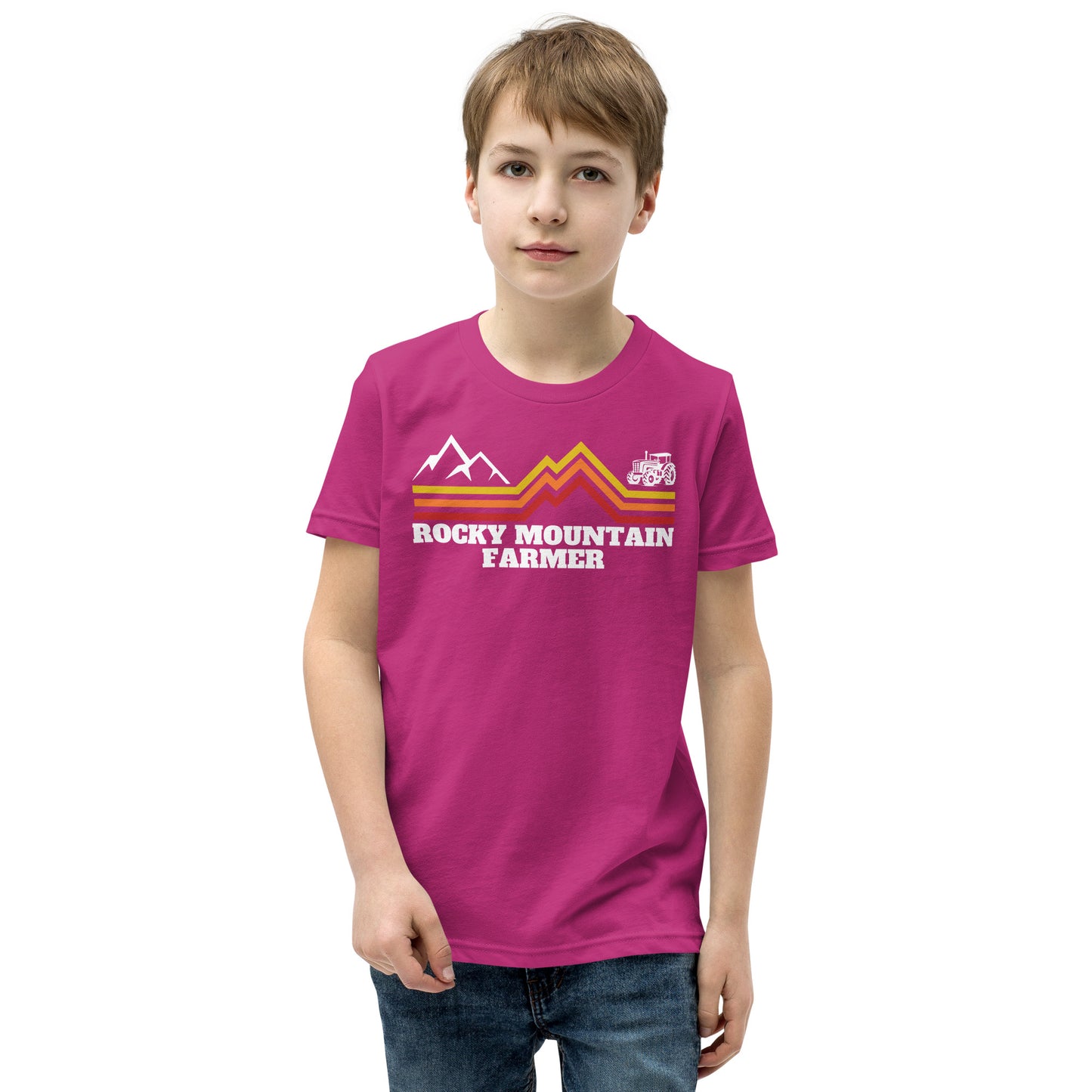 Rocky Mountain Farmer Youth T-shirt