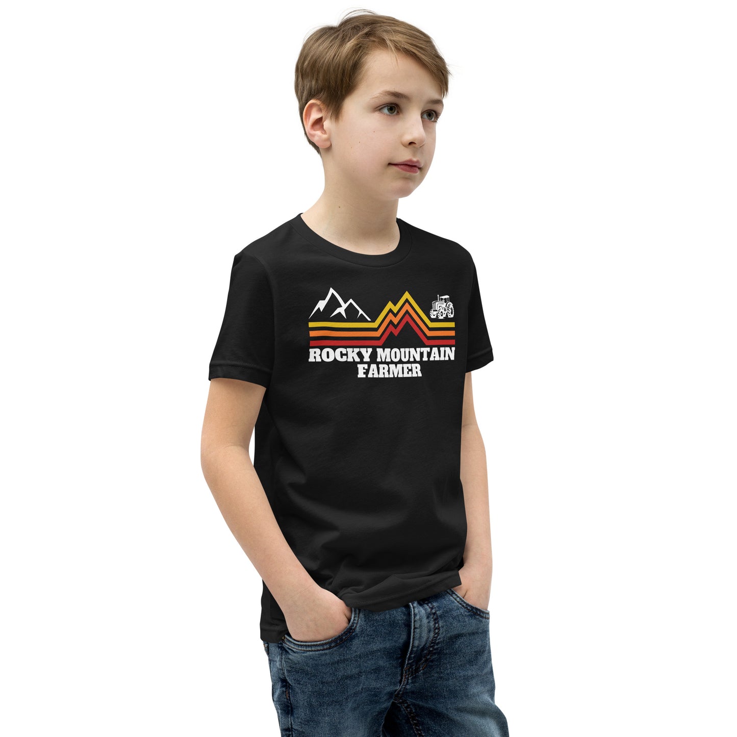 Rocky Mountain Farmer Youth T-shirt