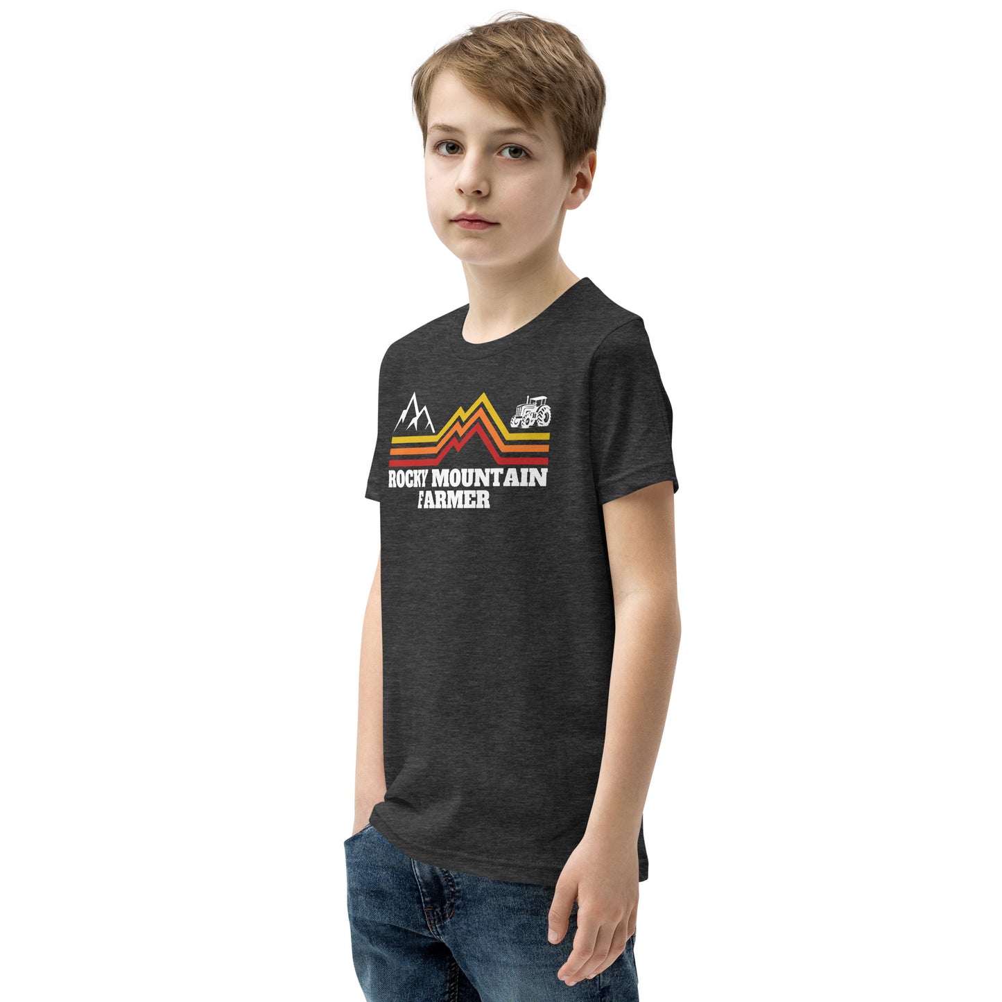 Rocky Mountain Farmer Youth T-shirt