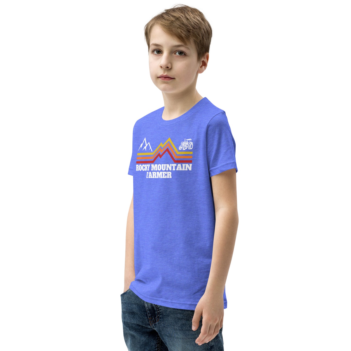 Rocky Mountain Farmer Youth T-shirt