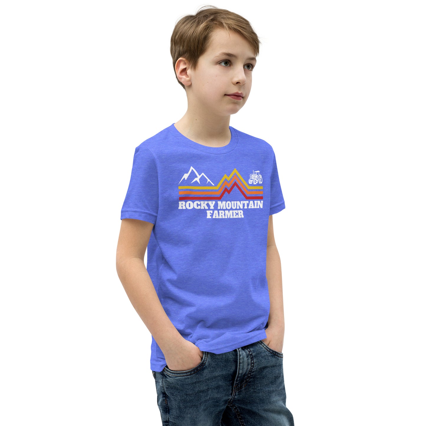 Rocky Mountain Farmer Youth T-shirt