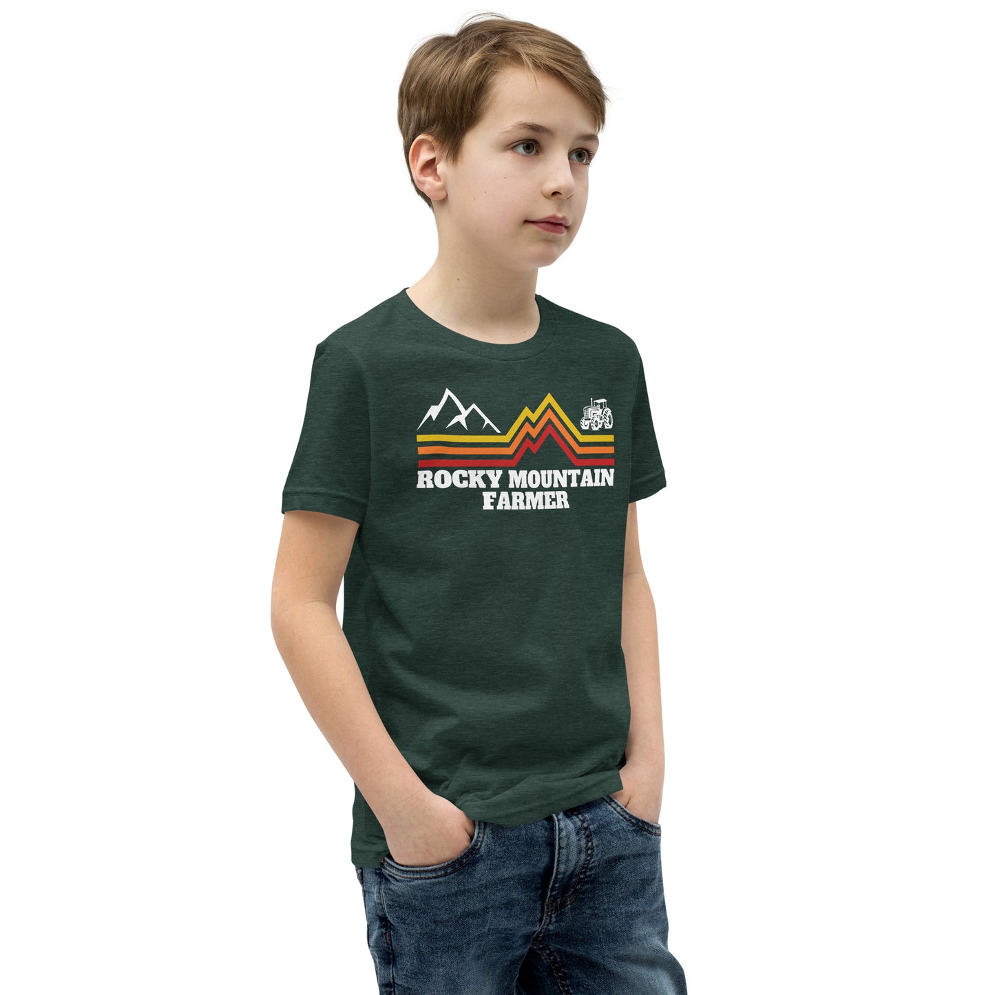 Rocky Mountain Farmer Youth T-shirt