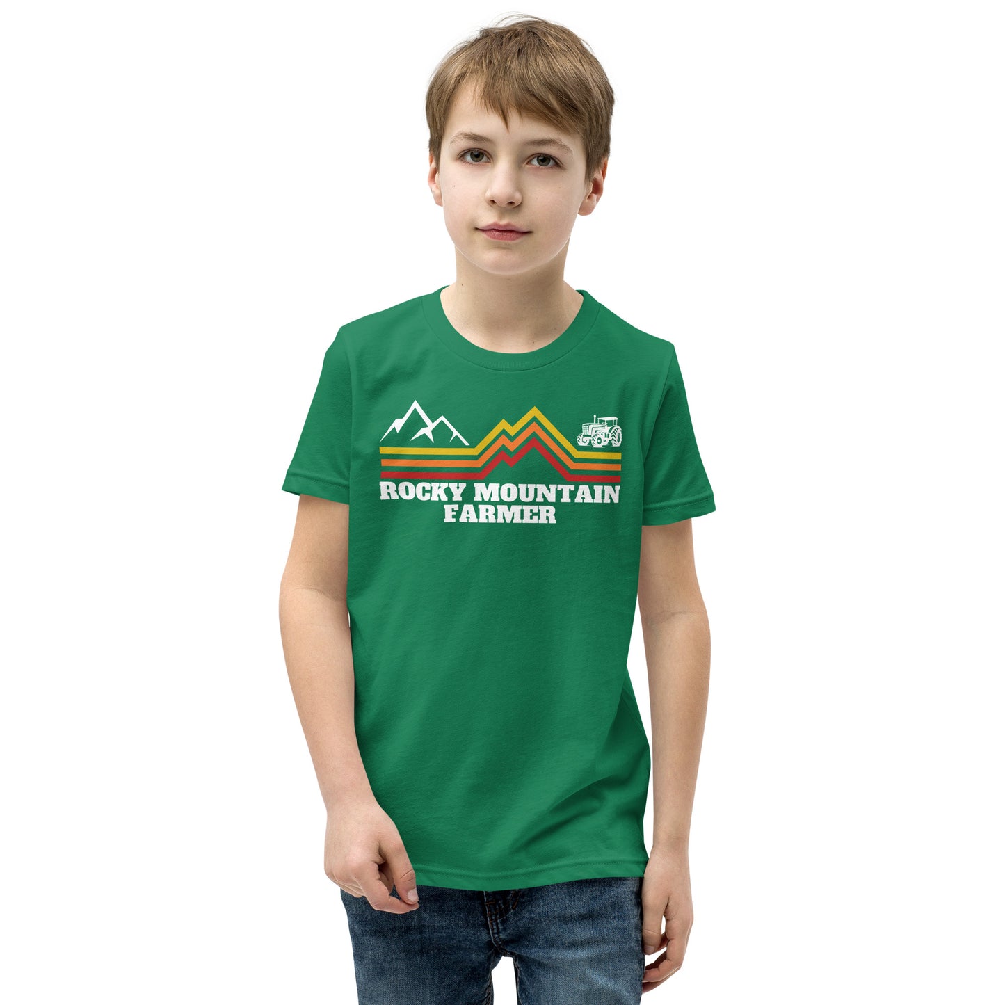 Rocky Mountain Farmer Youth T-shirt