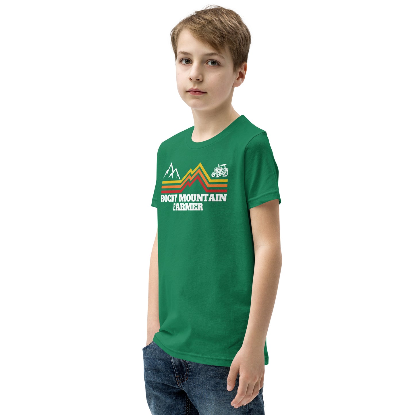 Rocky Mountain Farmer Youth T-shirt