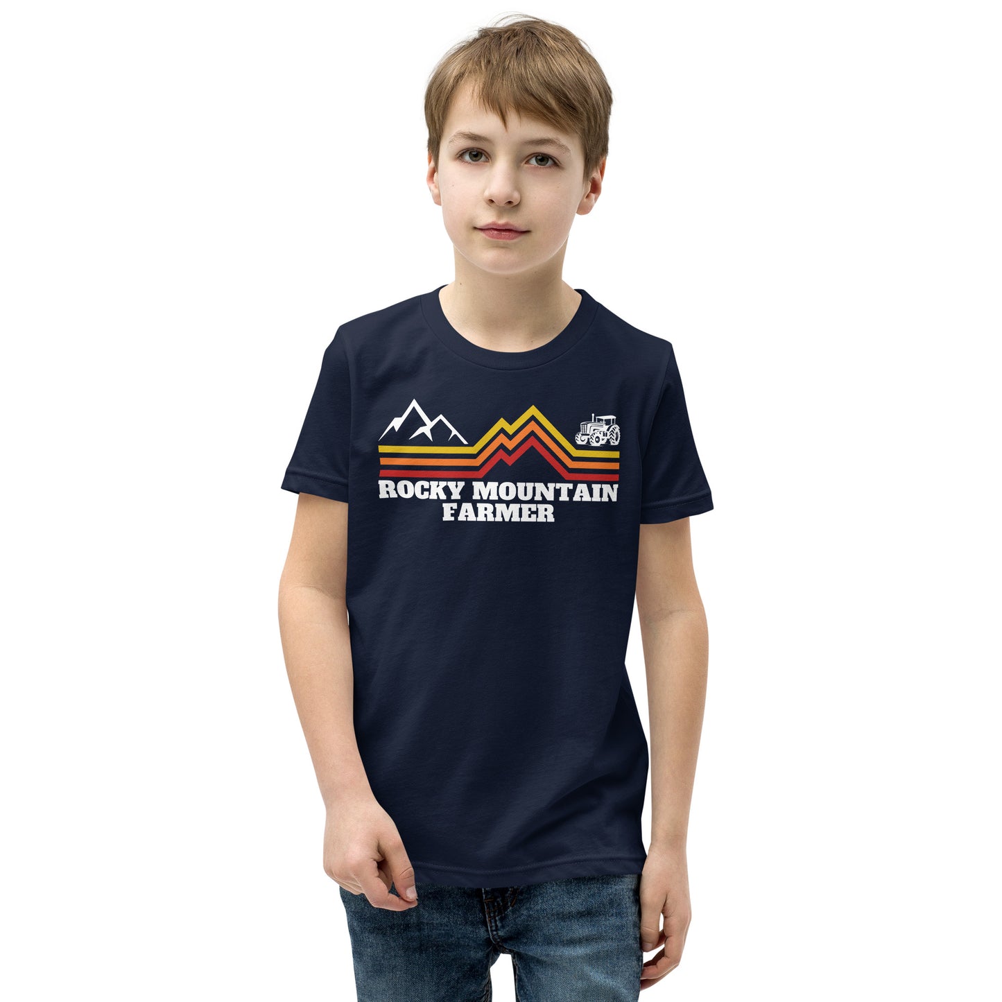 Rocky Mountain Farmer Youth T-shirt