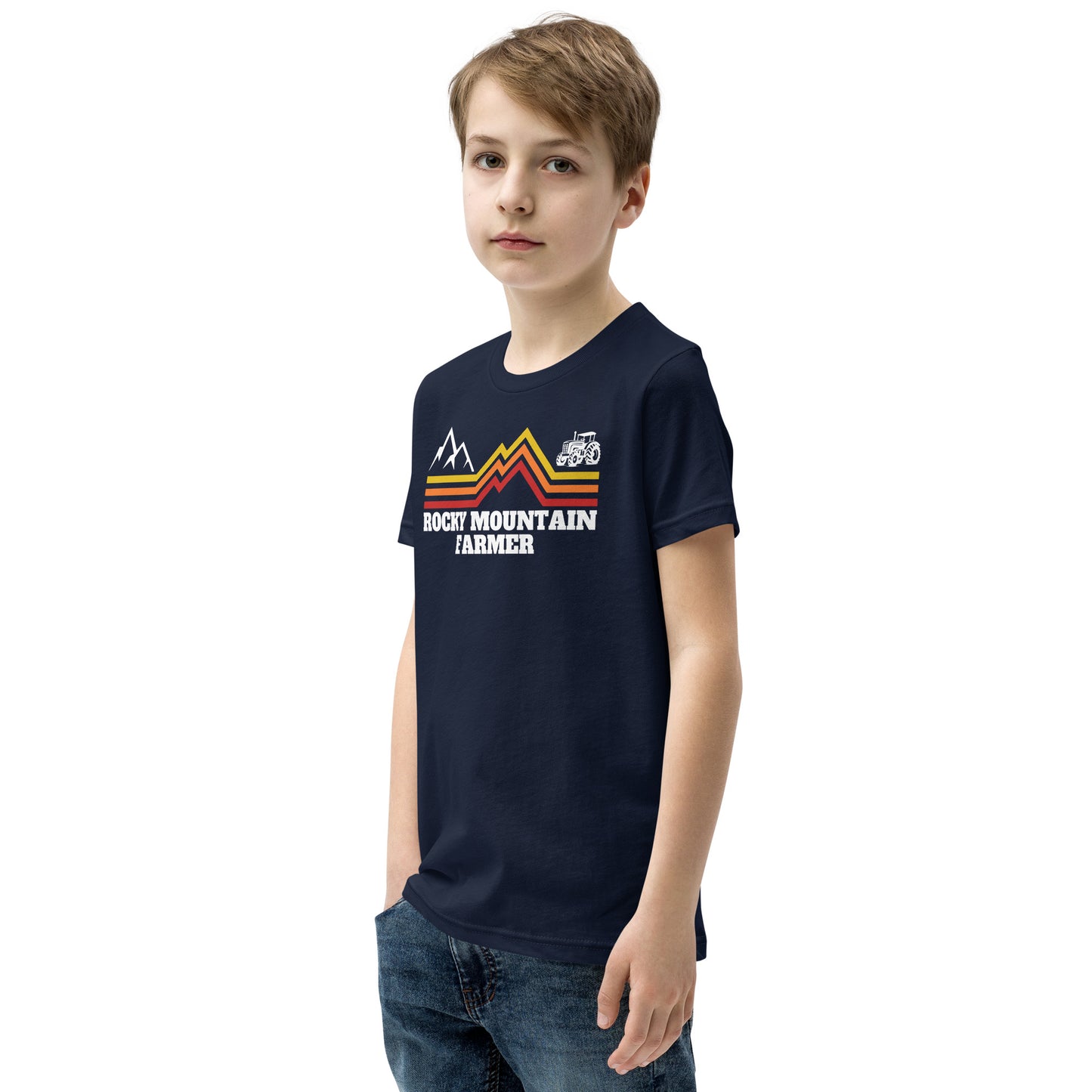 Rocky Mountain Farmer Youth T-shirt