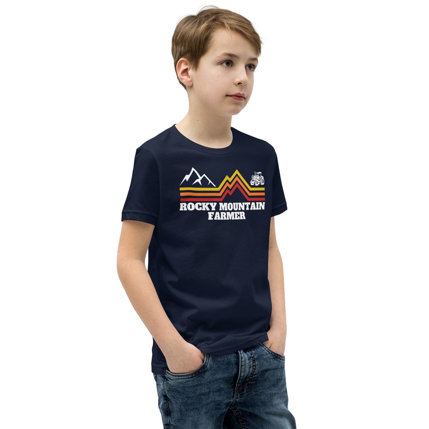 Rocky Mountain Farmer Youth T-shirt