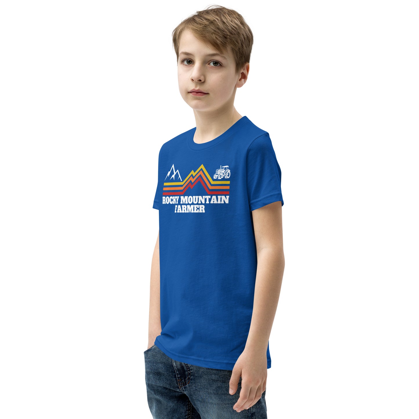 Rocky Mountain Farmer Youth T-shirt